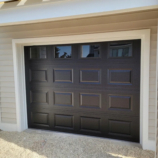 Manufacture High Quality American 16 x 7 Luxury PU foam insulated garage door