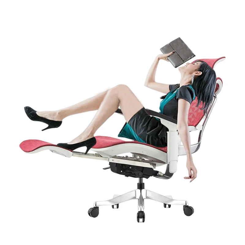 Luxury High Back Comfortable Home Office Full Mesh Office Ergonomic Chair Office Chairs With Adjustable Lumbar Support