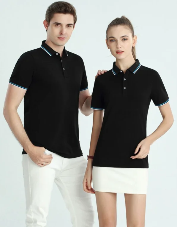 Оптовая продажа, тянущиеся Модные мужские футболки для гольфа в клетку, рубашка-поло с короткими рукавами и вышивкой на заказ