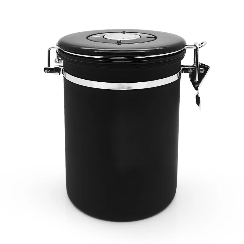 Best sells Stainless Steel Storage Coffee Sugar Container Coffee Canister for Coffee beans and tea with lid