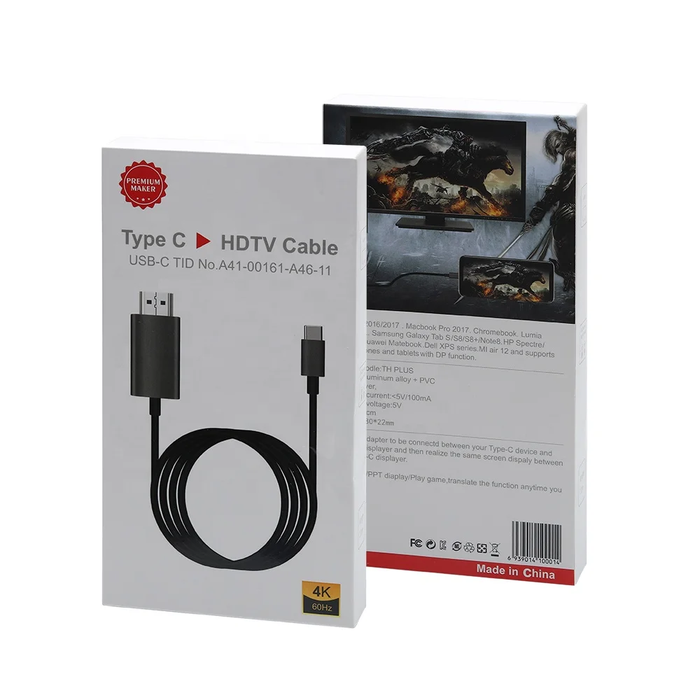  Кабель Type-c для HDTV 4K 60Hz USB