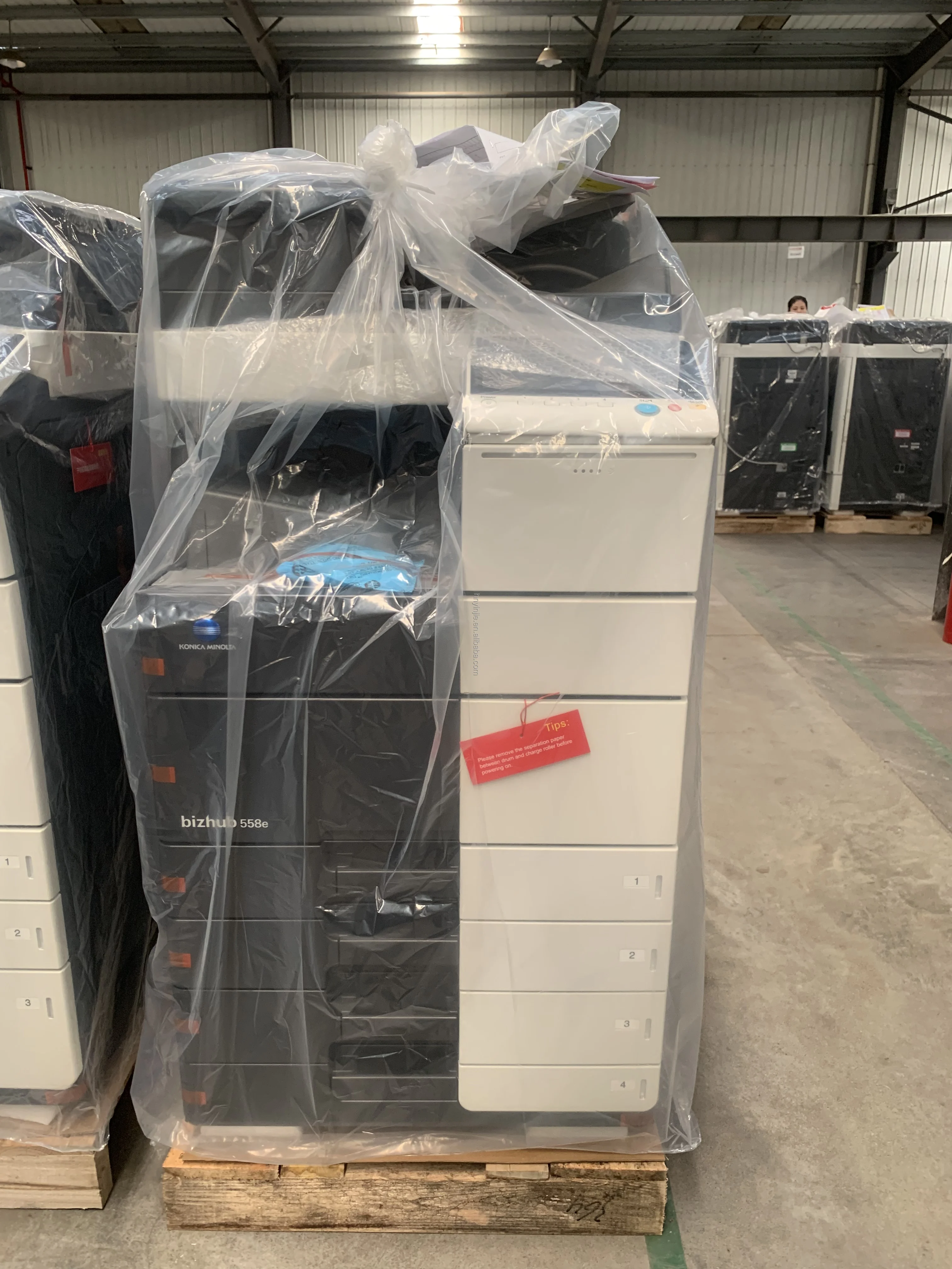 YINJIE Color digital photocopy copier  Konica BHC308 C368 C458 C558 C658 C758 printer and photocopy machine