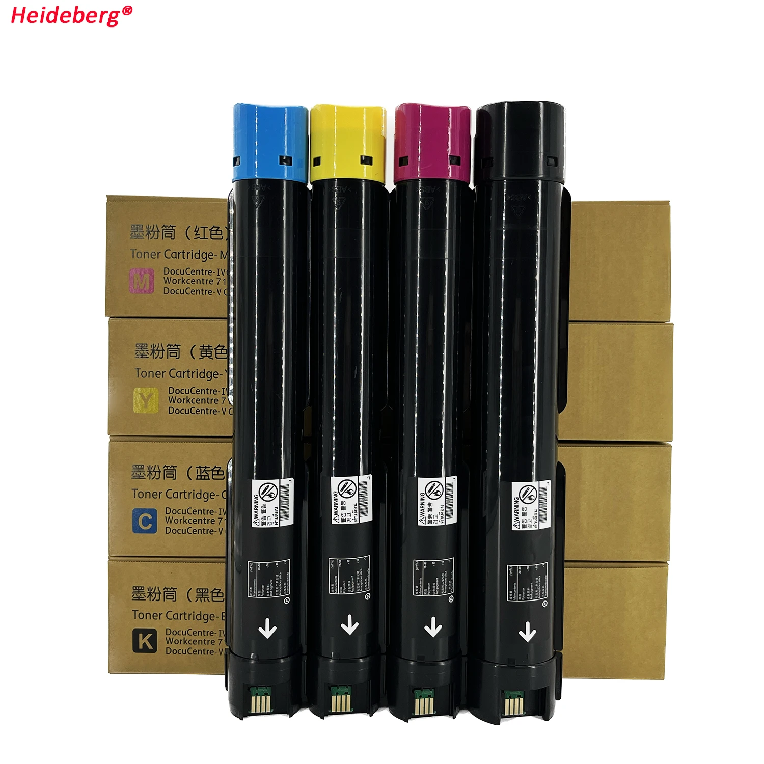 WorkCentre 7120 Colour Toner Cartridge Compatible WC7125 WC7220 Copier for Xerox