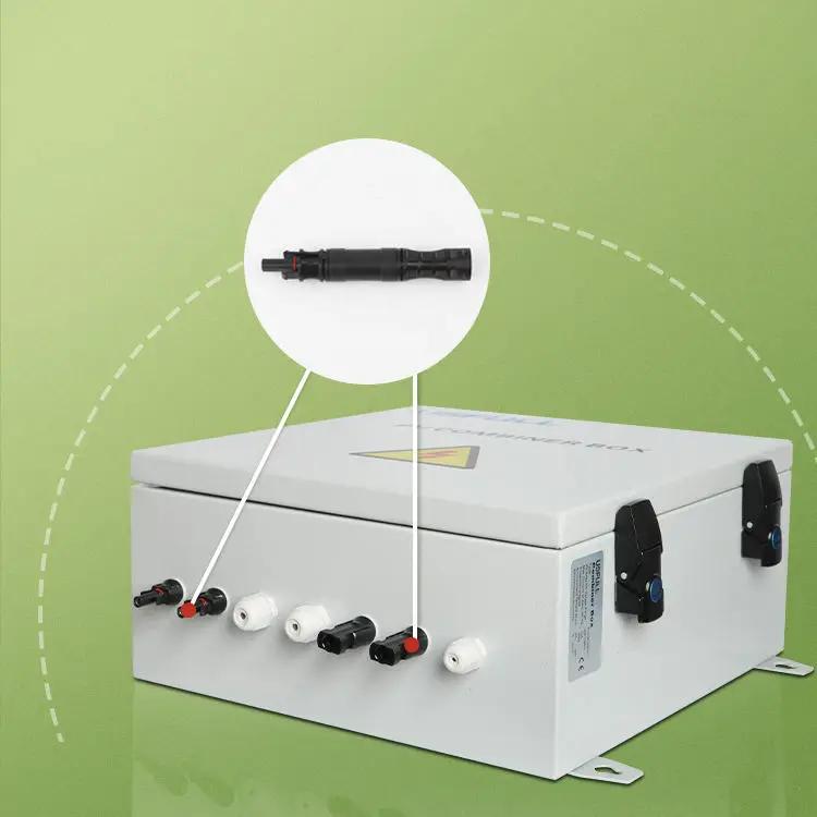 USFULL Customization Available PV Array Combiner Box 1000V 1500V Solar DC Battery Distribution Board 12 Strings 8 In 1 Out