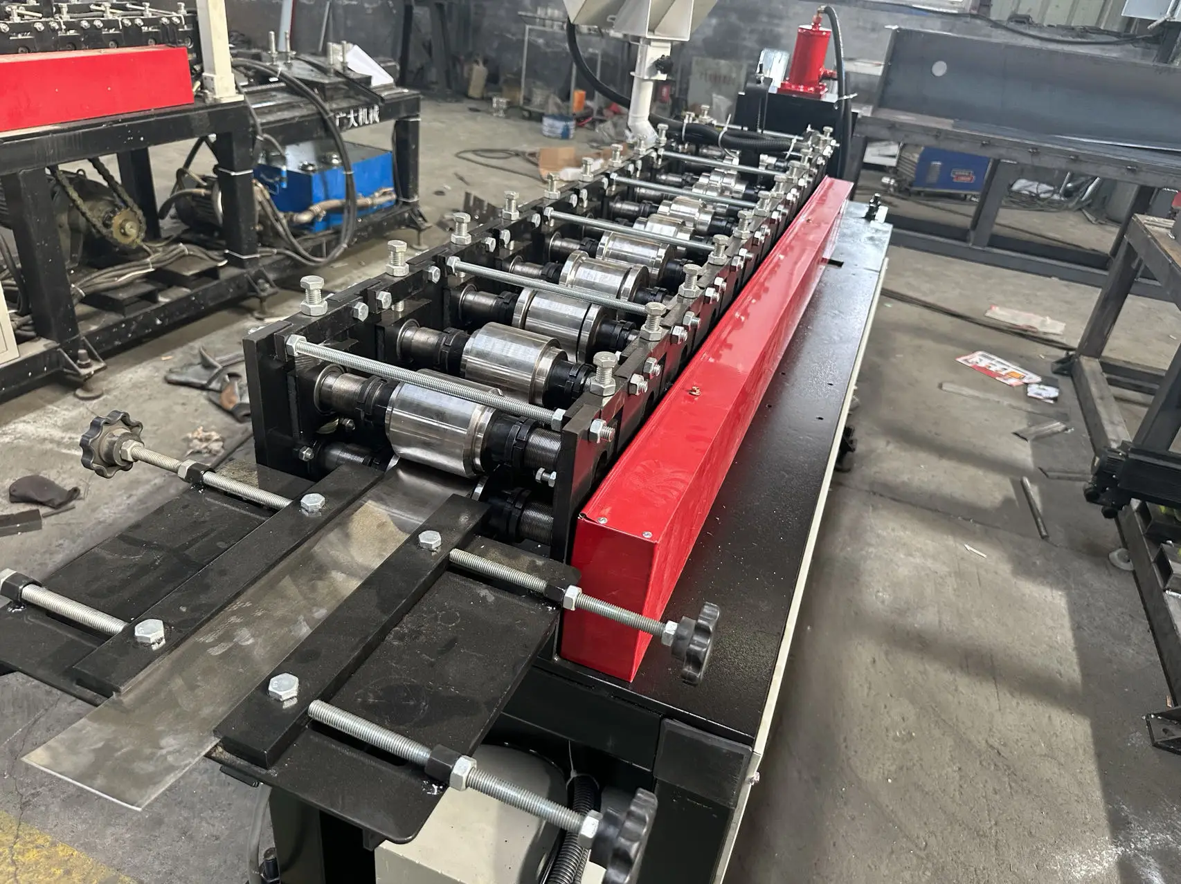 Automatic Steel Metal Stud Track Light Gauge Frame Roll Forming Machine Prices