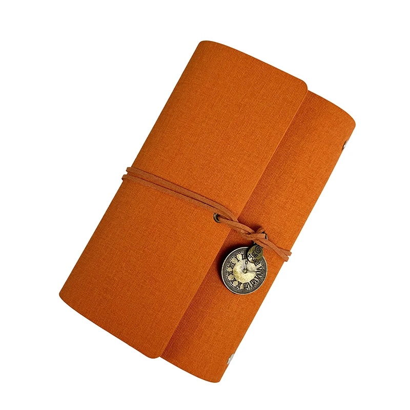 PU Leather Notebook Creative Diary With Leather Paper Notebook Hand Account Book Retro A6 Leather Journal Book