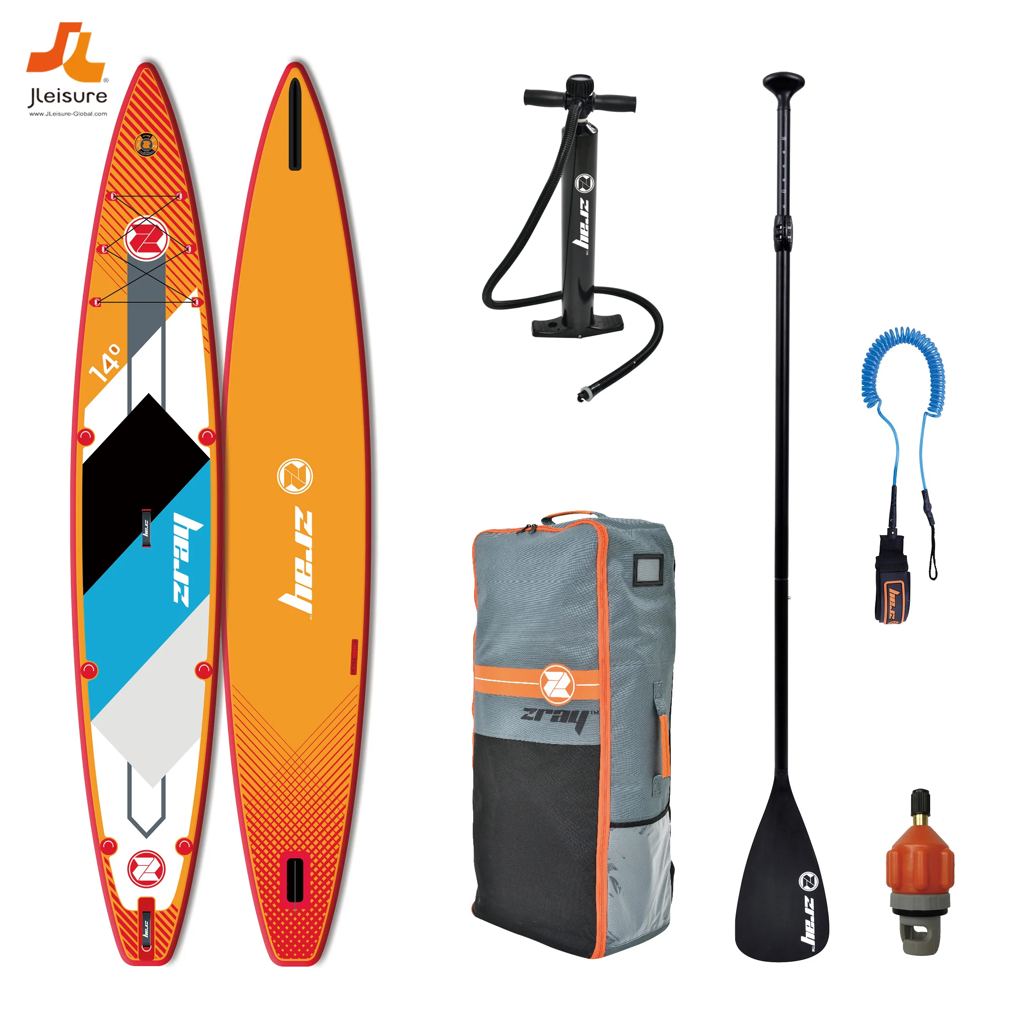 Carbon SUP Set Inflatable Stand Up Paddle Board with Double Chamber for Sales
