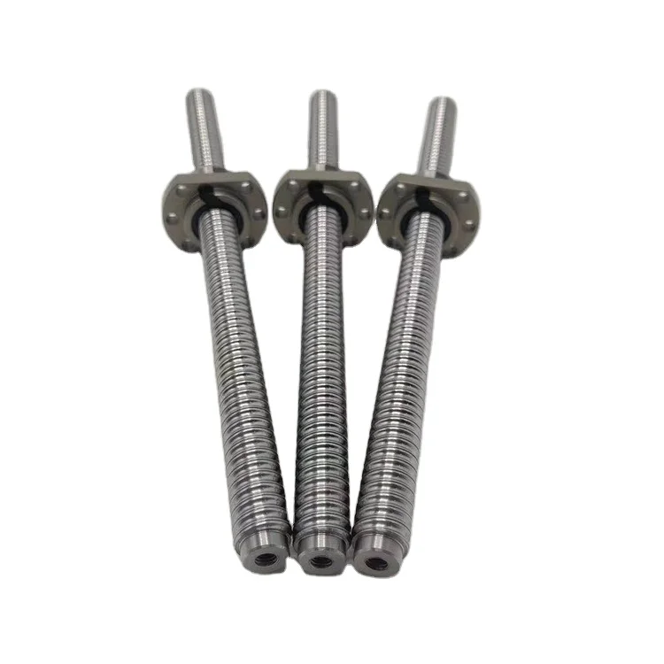 
Chinese Hot Sale High Precision Threaded Ball Screw Sfu2510 Sfu2505 Ballscrew 