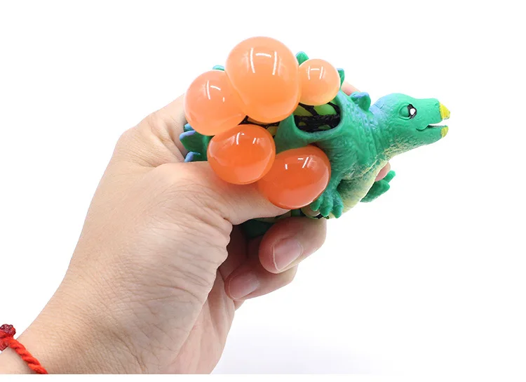 Непосредственный изготовитель динозавр виноградные бусины сжимаемые вручную мяч игрушка мягкая