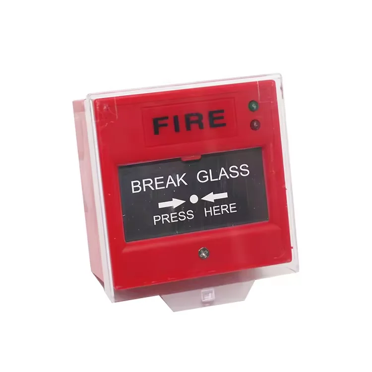 Manufacturer Wholesale Fire Call Point with LED Resettable Fire Alarm Manual Call Point