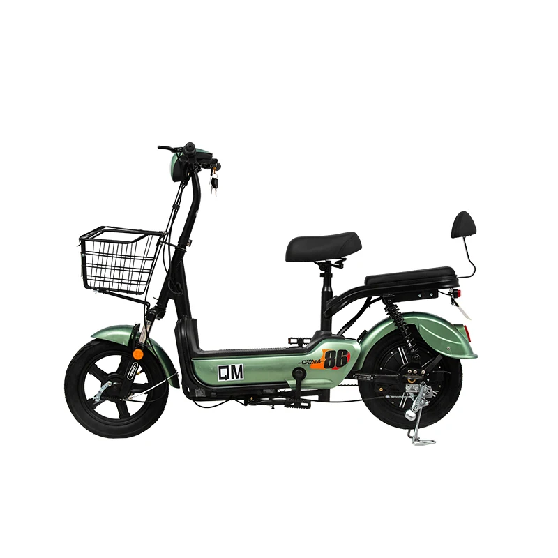 
Manufacture Wholesale Electric Bike Scooter Strong Adult 350w Fat Tyre Electric Bike E Bike 