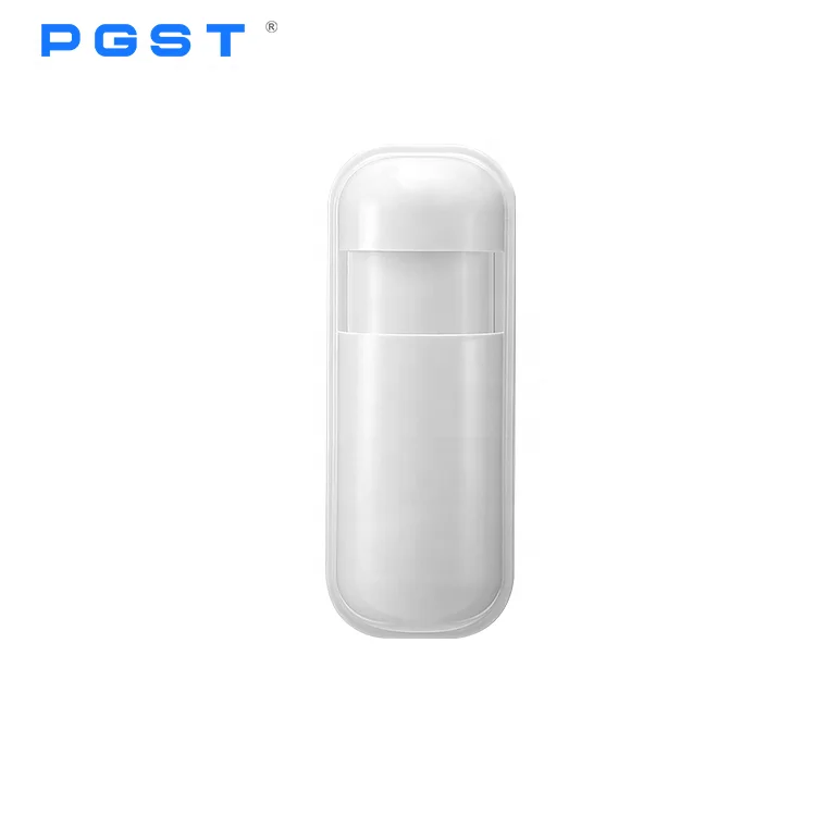 PGST Wireless Passive Infrared PIR Detector Motion Anti-high Frequency Interference Infrared Motion Sensor Burglar Alarm System