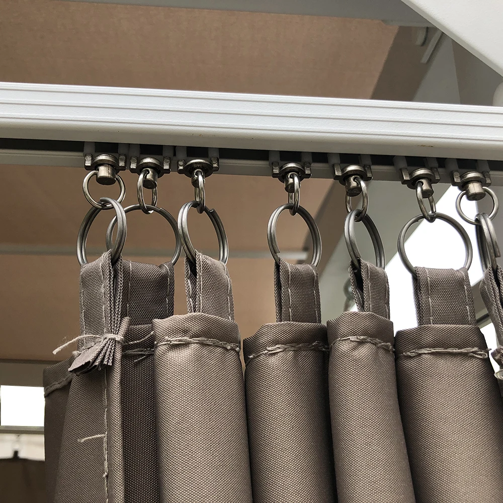 
2020 new leisure steel garden adjustable waterproof canopy swing bed 