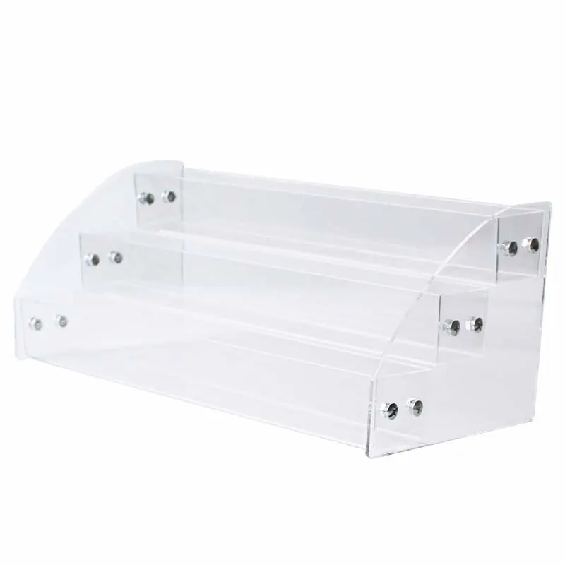 New Detachable 3 Tiers Acrylic Nail Polish Rack Makeup Cosmetic Retail Display Shelf Stand Holder Rack