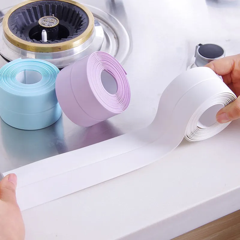 Popular Products PVC Kitchen Sealing Adhesive Tape Kitchen Slef Adhesive Tape