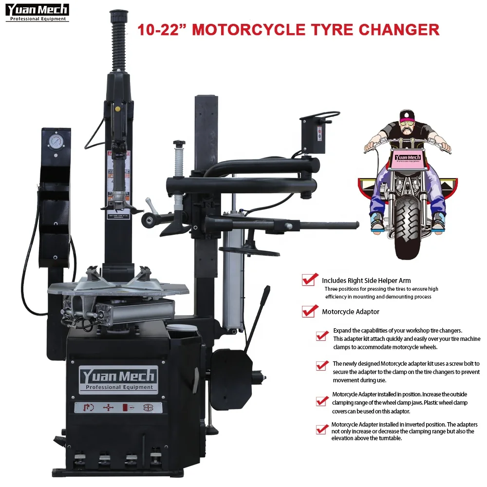 Factory Price YuanMech C9573M  Motorcycle Portable Manual Car Motorcycle Tire Changer