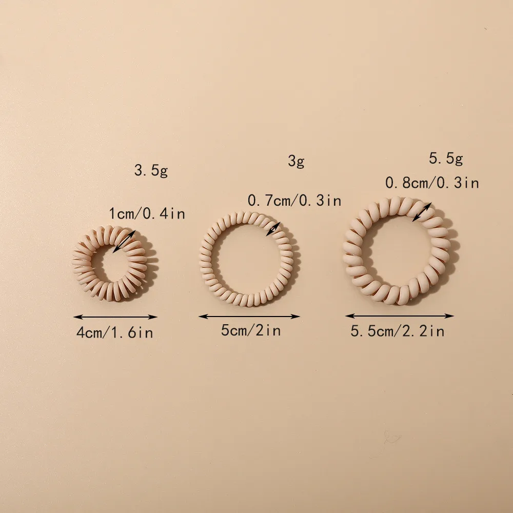 Резинка для волос в Корейском стиле женская модная матовая Эластичная завязка простой однотонный цвет украшение девушек
