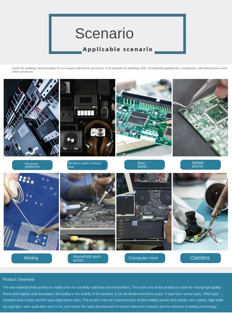 Sn63Pb37 0.8mm 1.0mm 100g/roll solder core wire  solder wire 63/37 Soldering wire