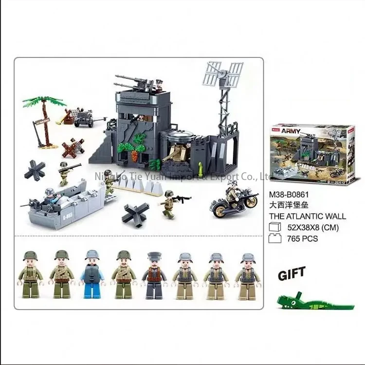 M38-B0861 Building Blocks Set 765PCS Construction Educational Toys Custom Brick Models Transportation-Themed DIY Kids 5 7 Years