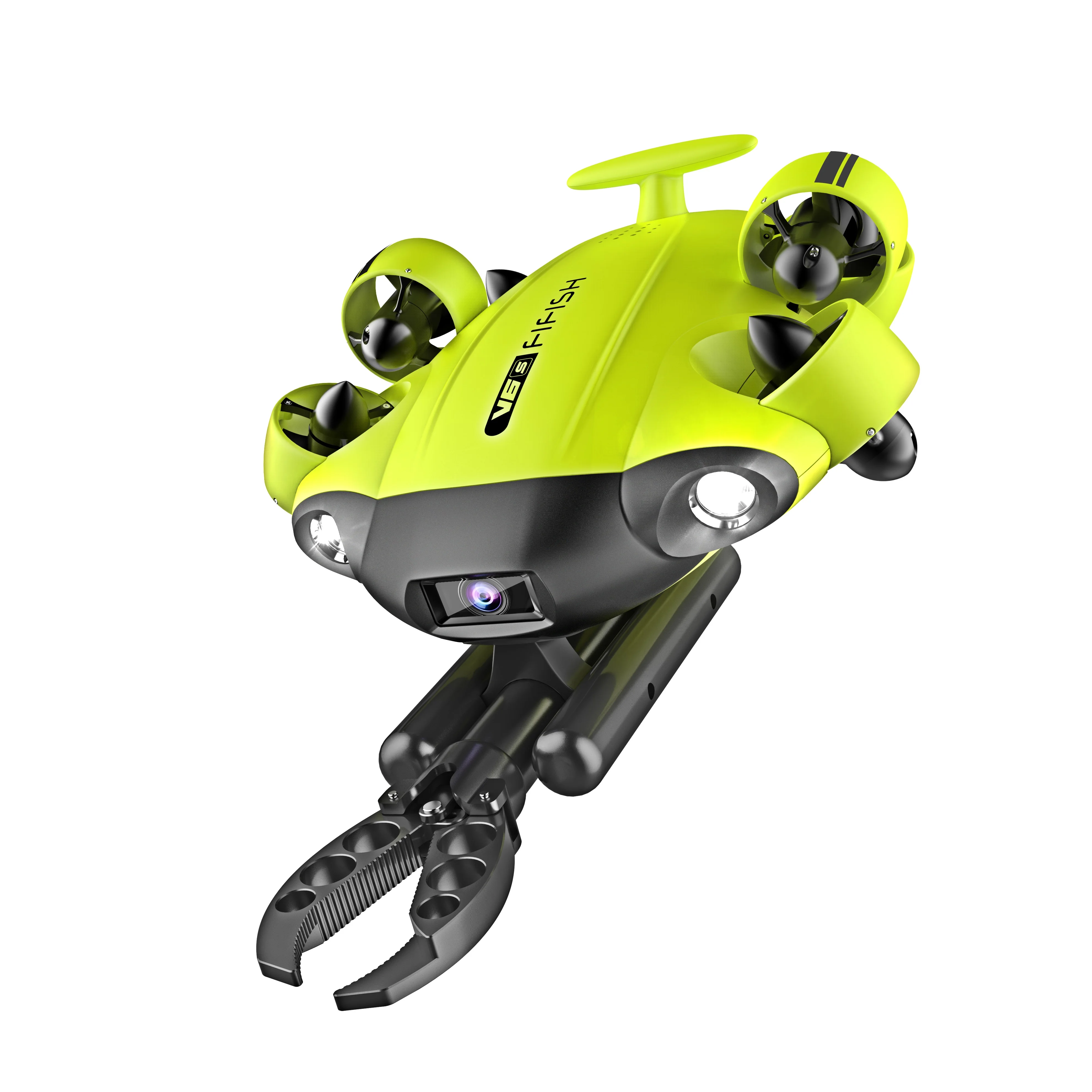 Professional Fifish V6S robotic arm 4k UHD camera underwater drone sea scooter  100M Cable  VR Control sea robot ROV