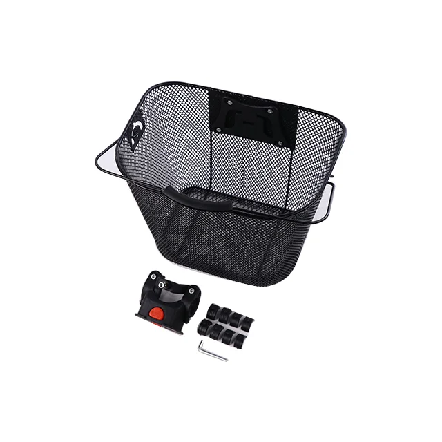 2024 NT brand new steel bicycle basket bicycle front basket metal handlebar back basket with high quality