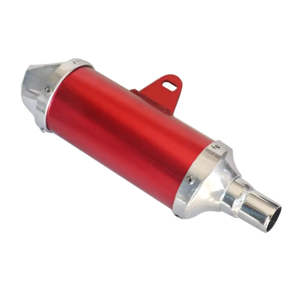 Aluminum Exhaust Muffler pipe For BBR Style Chinese KAYO BSE Apollo Pit Bike Dirt Bike 110cc 125cc