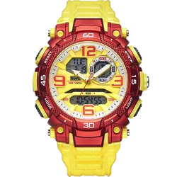 Relogio Masculino 2021 Sport Men Quartz Digital Watch Diving Watches Men 10ATM Waterproof Watch LED Dual Display Clock