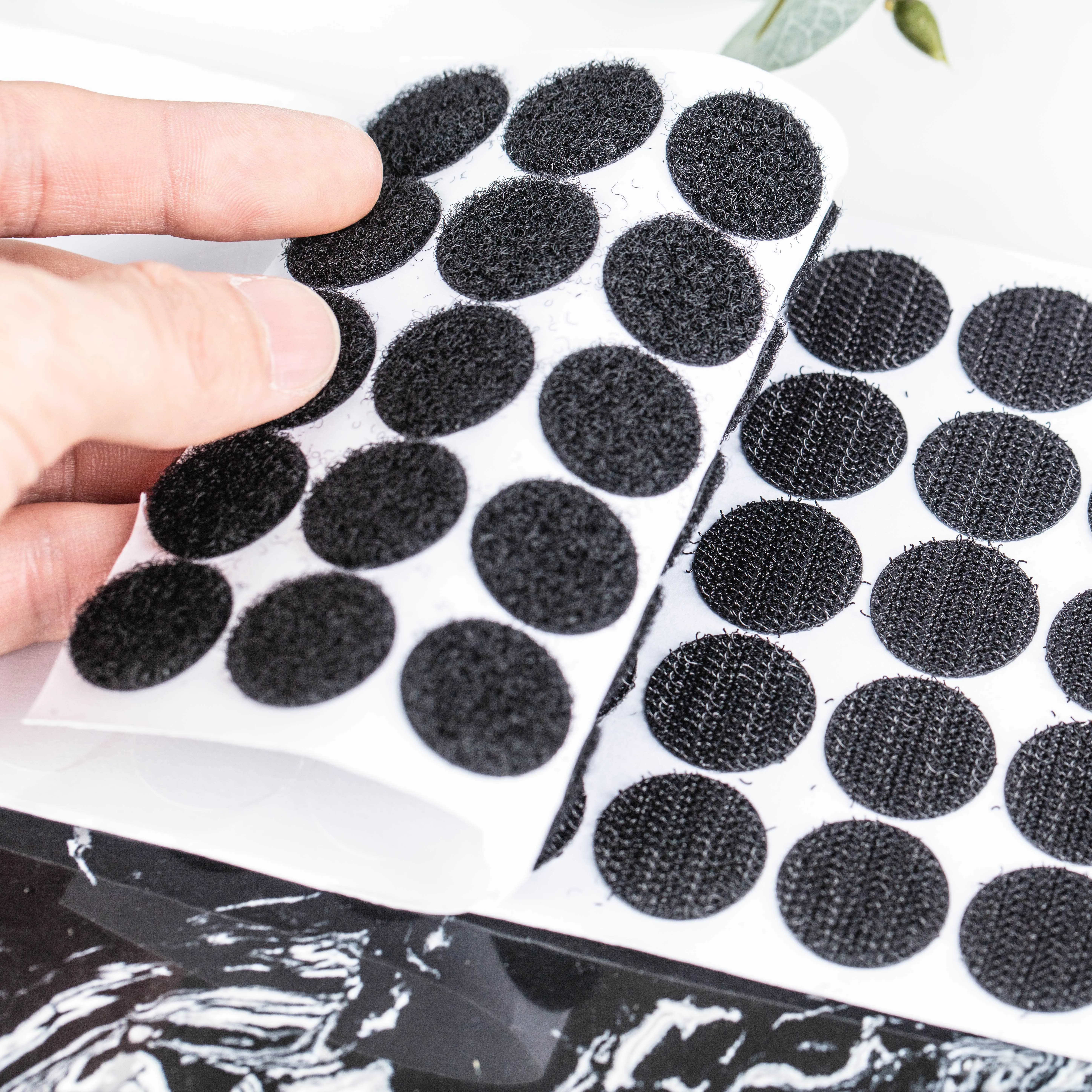 Высокопрочная клейкая опорная штамповка крюк и петля патчи застежка нейлоновый самоклеющийся крюк и петля точка