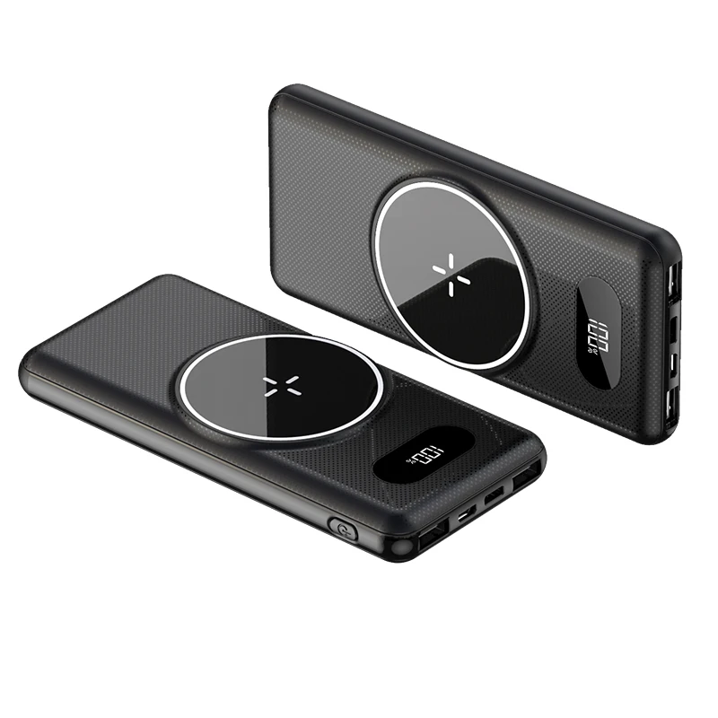 Power Bank 10000mah Portable Magnet charging pd 22.5w Wireless 15w Magnetic Phone Charger Powerbanks