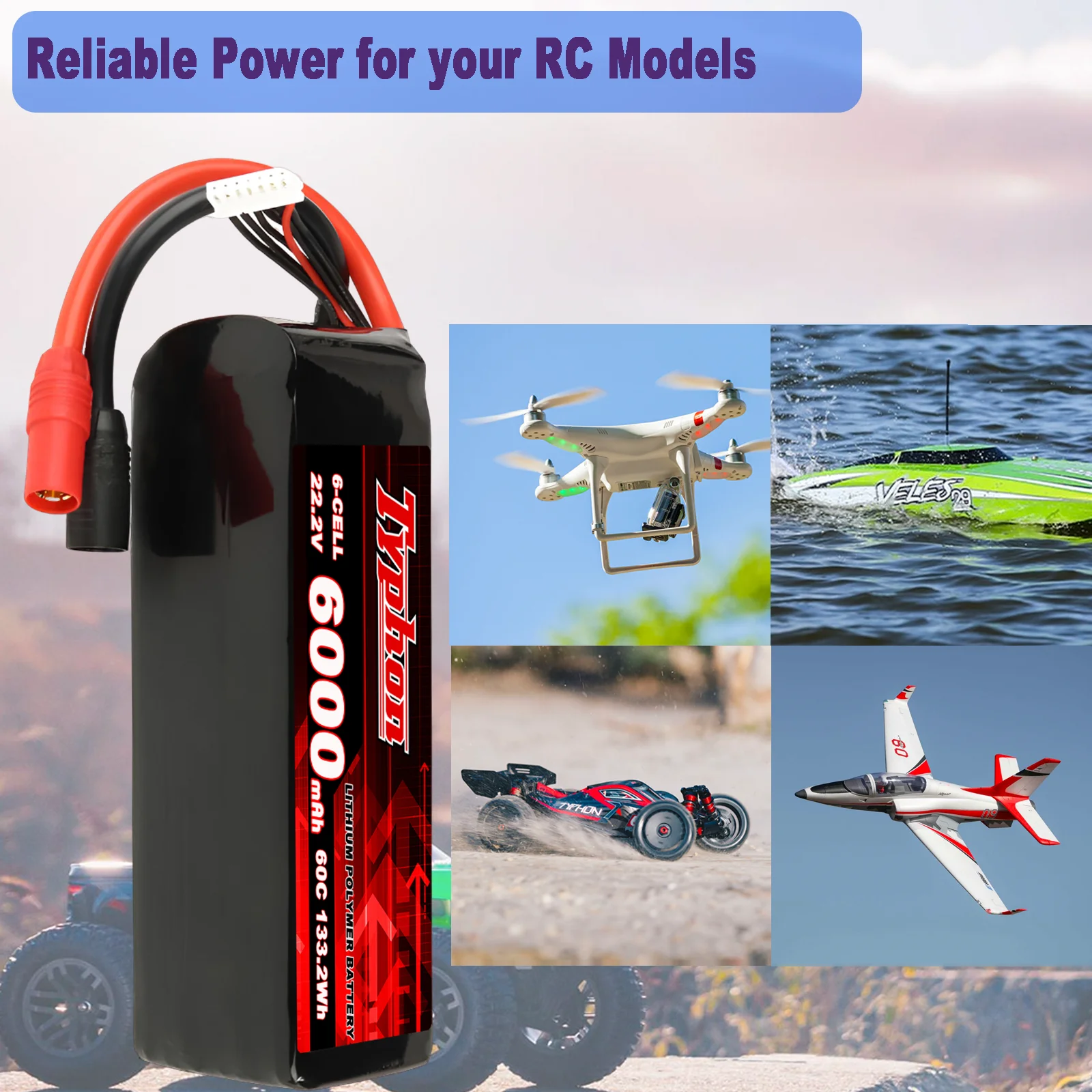 custom lipo battery 11.1v 5000mah 25c 100c 3s 2200mah 4s 22.2v 22ah 16000mah 12s 6000mah 6s high rate lipo battery for rc