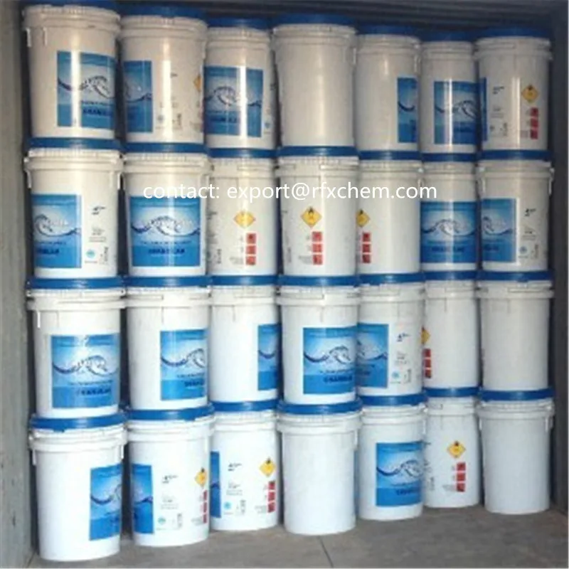 Granular Calcium hypochlorite water treatment chemicals for swimming pool and spa