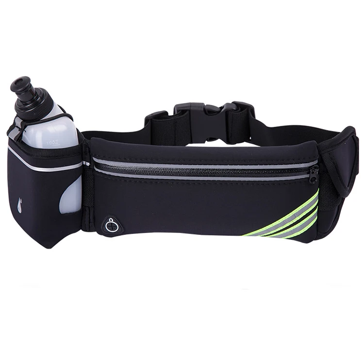 Waist Pack with Water Bottle for Hiking Fitness Runners Belt Fanny Pack for iPhone Sports Waist Pack Belt Pouch Running Belt