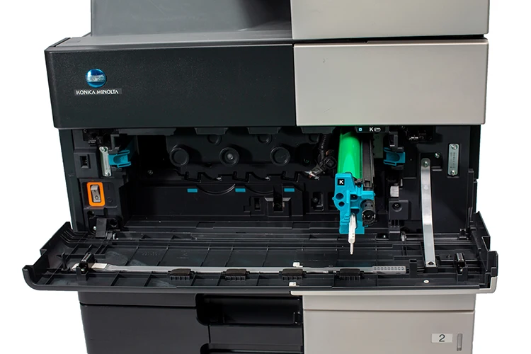 Лазерный принтер A3 фотокопировальный Konica Minolta Bizhub 454/454e монохромный Многофункциональный