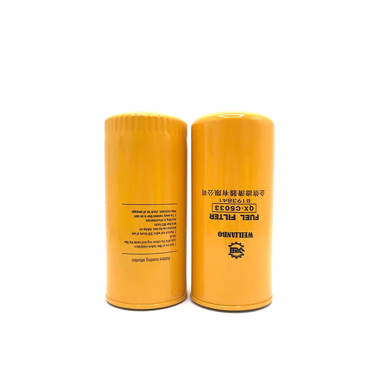 Excavator air filter excavator hydraulic pilot filter for sdlg spare parts 6205 6210 6225F excavator diesel oil filter set