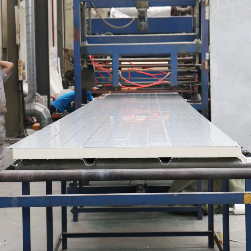 Lightweight house wall panel, exterior wall insulation decoration, polyurethane sandwich panel