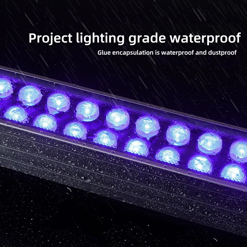 High Brightness Waterproof DMX Led Wall Washer Light for Outdoor Professional Stage Lighting