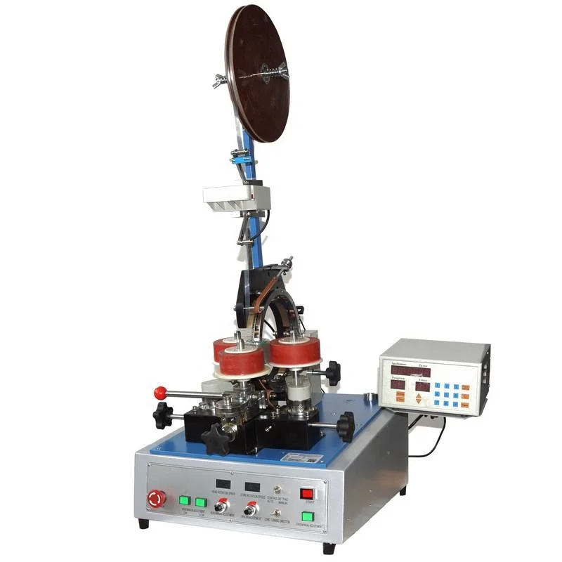 Automatic big toroid insulation tape winding machine film wrapping machine