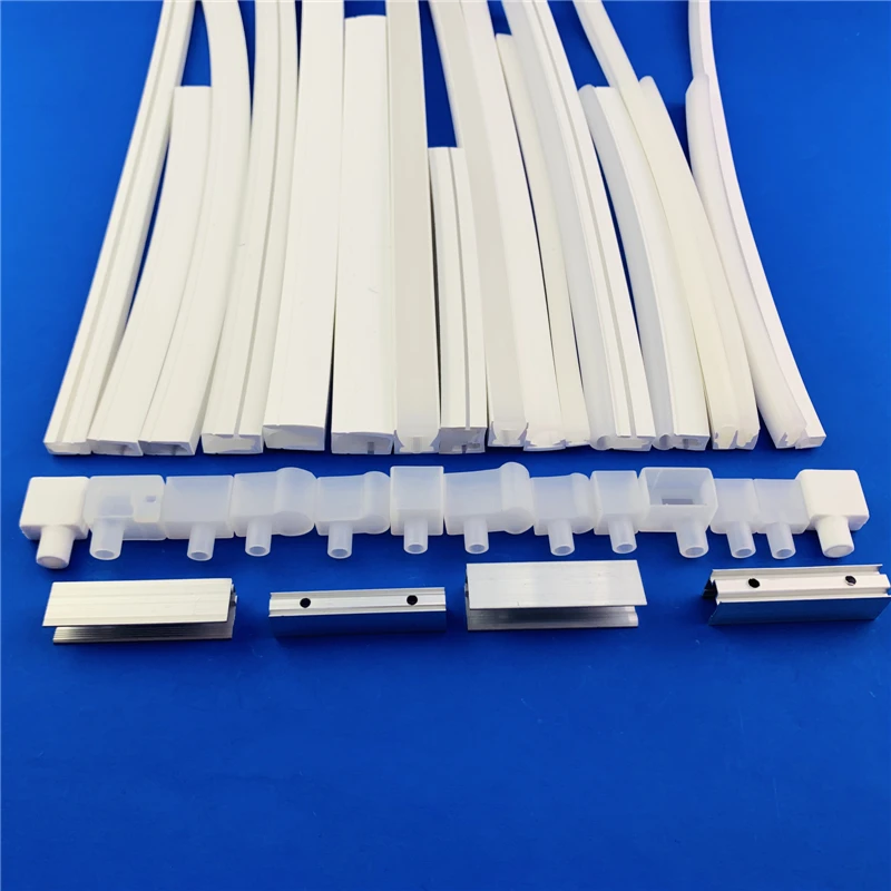 Waterproof LED silicone tube led light strip Silicone tubing silicone neon strip light sleeve