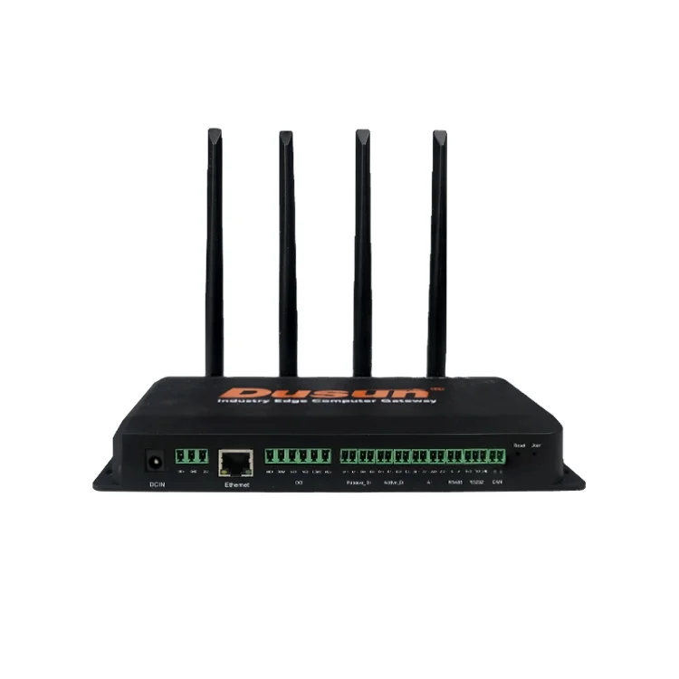 Dusun Liunx I/o Interface Rs485 To Ethernet Knx Modbus Industry Iot Edge Computing Gateway
