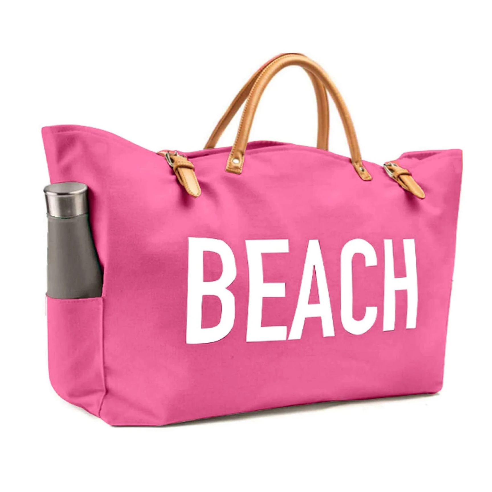 Reusable Large Beach Canvas Tote Bags Shopping Bag
