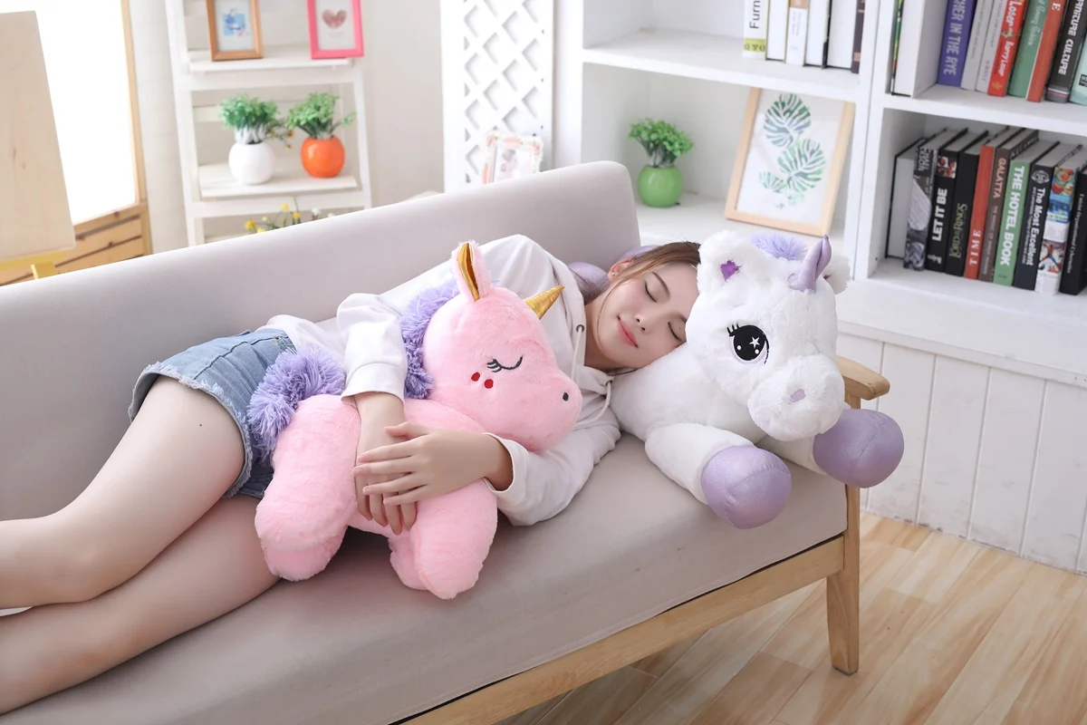 Wholesale Custom Ce Certified Plush Soft Stuffed Animal Unicorn Toy