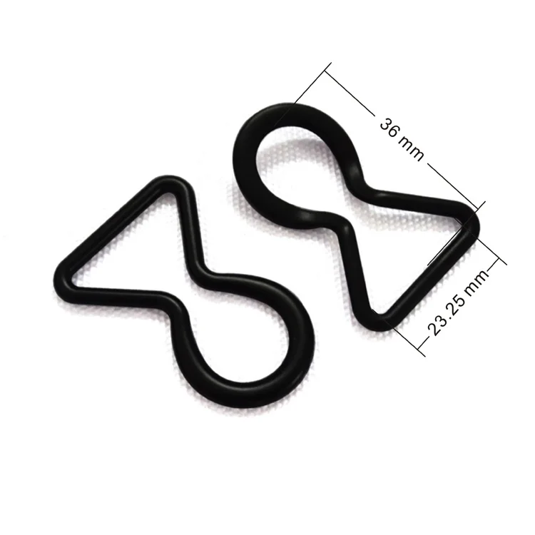 New design interlocking open belt closure belt buckle for straps