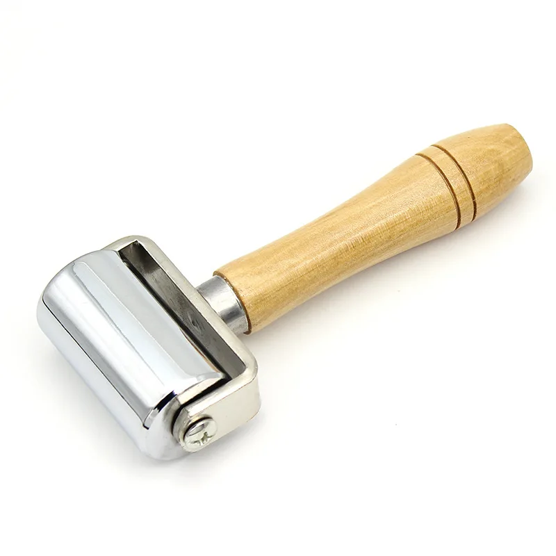 60mm  handmade pressing tool Leather roller push wheel