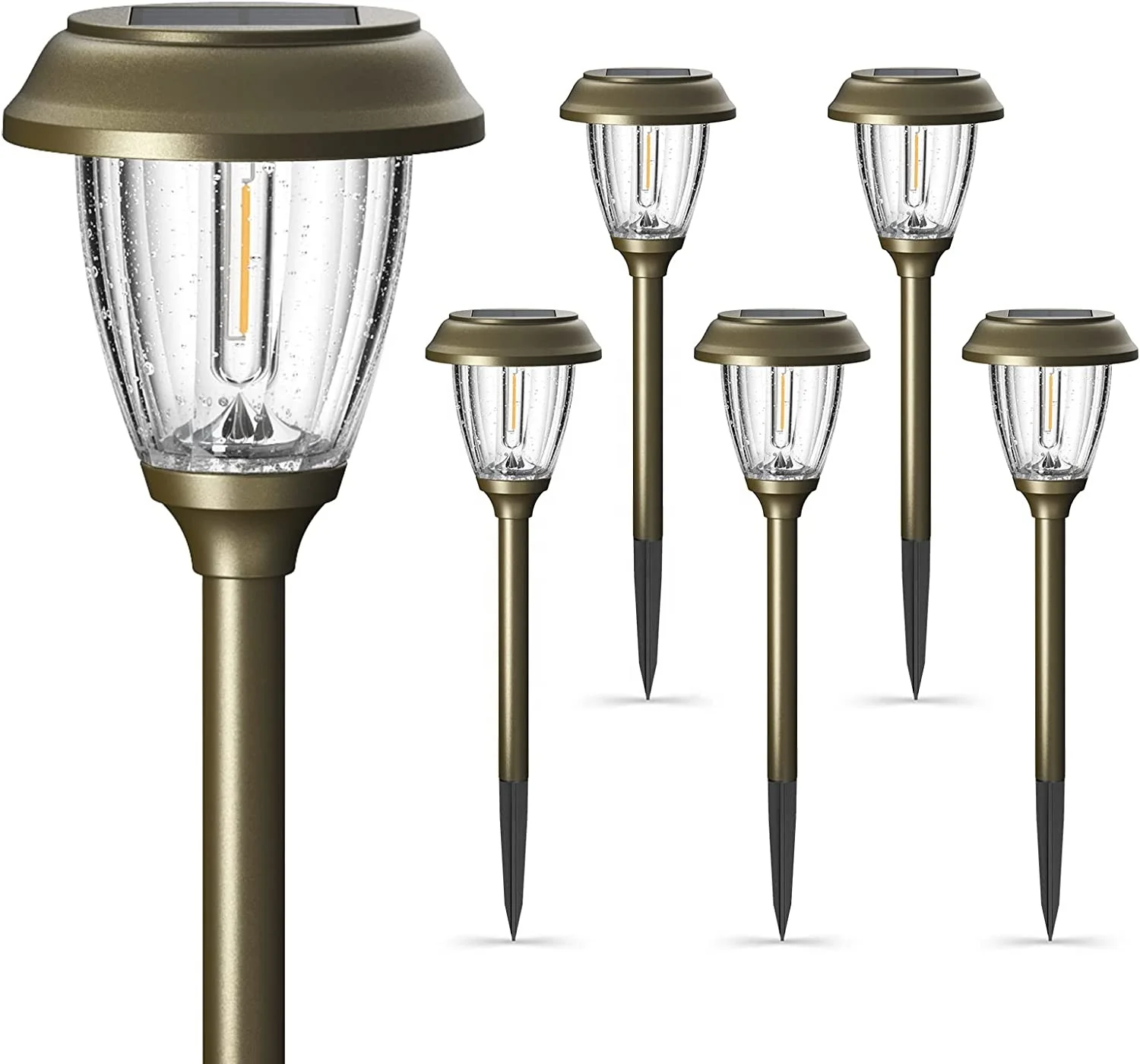 Solar garden lights china supplier solar lamp outdoor for yard lawn landscape garden solar lights