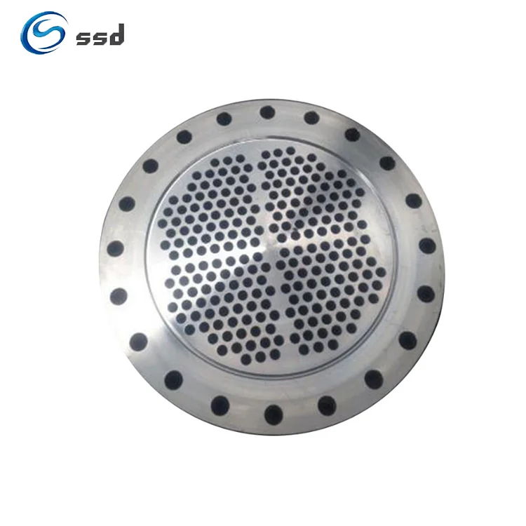 Customized Non-standard Large Diameter Stainless steel Tube Sheet for Tubular Heat Exchanger Tubesheet flange