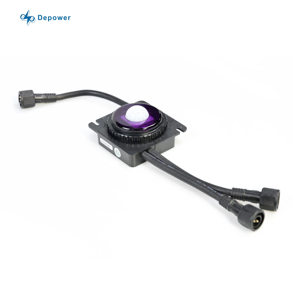 Depower LED Driver charge controller P1220A for Solar Street Light 12V 5a for 30W LED Lights PWM Solar Charge Controller