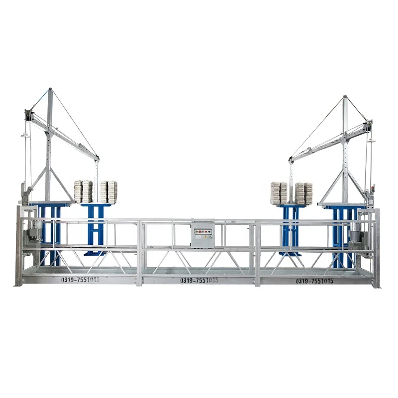 Suspended Platform For Curtain Wall Swing Stage For Wall Painting Hanging Scaffolding