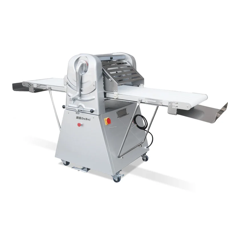 industry china wholesale stand type 520mm pastry dough sheeter bakery manual stand dough sheeter machine