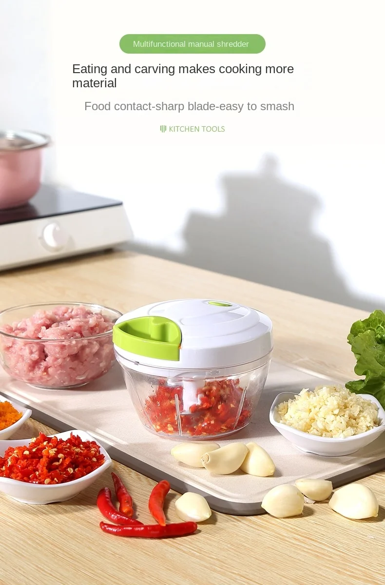 Mini Crank Manual Handheld Meat Cutter Vegetable Chopper Wholesale