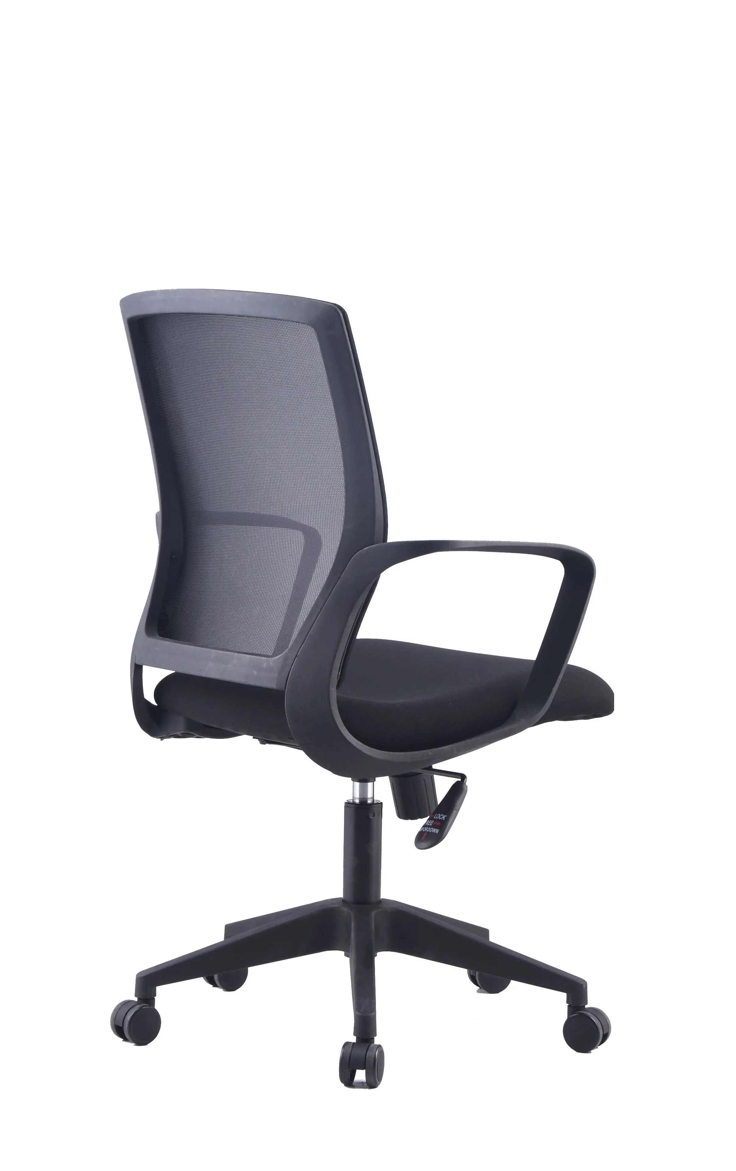 Современный эргономичный офисный сетчатый стул со средней спинкой